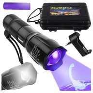 UV detektor taktického svietidla CREE XPE LED ZOOM UV detektor taktického svietidla CREE XPE LED ZOOM