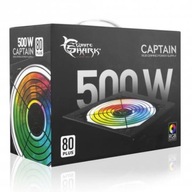 PC zdroj WhiteShark CAPTAIN 500W 80+ RGB PC zdroj WhiteShark CAPTAIN 500W 80+ RGB