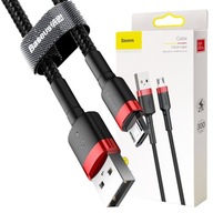 Baseus nylonový USB - micro USB kábel 2A - 3M Baseus nylonový USB - micro USB kábel 2A - 3M
