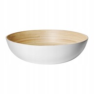 IKEA RUNDLIG Miska biela bambusová biela 30 cm IKEA RUNDLIG Miska biela bambusová biela 30 cm