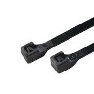 Sťahovacie pásky 30 cm, 100 ks. čierna Sťahovacie pásky 30 cm, 100 ks. čierna