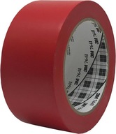 3M červená výstražná vinylová značkovacia páska