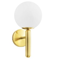 NÁSTENNÁ LAMPA ZLATÁ MLIEČNA GUĽA ZLATÁ NÁSTENNÁ LAMPA ZLATÁ MLIEČNA GUĽA ZLATÁ