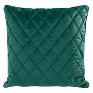 TYRKYSOVÝ ZAMATOVÝ OBLIEC NA VANKÚŠ, PREŠÍVANÝ DIAMANTMI 45x45 TYRKYSOVÝ ZAMATOVÝ OBLIEC NA VANKÚŠ, PREŠÍVANÝ DIAMANTMI 45x45