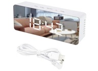 ELEKTRONICKÉ HODINY LED STOJACÍ ALARM ZRKADLO ELEKTRONICKÉ HODINY LED STOJACÍ ALARM ZRKADLO