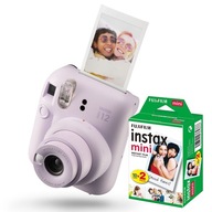 Fotoaparát Fujifilm Instax Mini 12 Purple + kazeta s 20 stojanmi