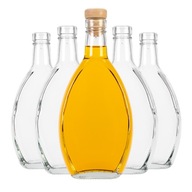 10x ELIPSA SKLENENÁ FĽAŠA 200 ML NA LIKERY BIMBERS VÍNNY SIRUP LIKÉRY ŠŤAVY 10x ELIPSA SKLENENÁ FĽAŠA 200 ML NA LIKERY BIMBERS VÍNNY SIRUP LIKÉRY ŠŤAVY