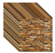 10x SAMOLEPIACI NÁSTENNÝ PANEL tapeta vodeodolný NÁSTENOVÝ PANEL 3D tehl 10x SAMOLEPIACI NÁSTENNÝ PANEL tapeta vodeodolný NÁSTENOVÝ PANEL 3D tehl