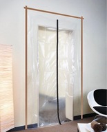 Protiprachové dvierka so zámkom 220x120 fólia Protiprachové dvierka so zámkom 220x120 fólia