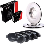 DISK + DESTIČKY PREDNÉ PEUGEOT 1007 206 CC SW PARTNER