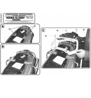 Kappa monokey rám bočného kufra HONDA XL 1000V Varadero 99-02 KL164