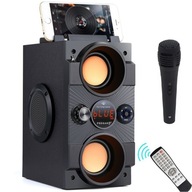 Feegar Bluetooth 5.0 LED reproduktor + mikrofón RÁDIO Feegar Bluetooth 5.0 LED reproduktor + mikrofón RÁDIO