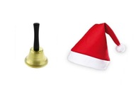CLAUS KOMPLET KLOBÚK BELL SANTA CLAUS 2 ks CLAUS KOMPLET KLOBÚK BELL SANTA CLAUS 2 ks