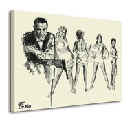 James Bond Doctor No Picture na plátne 80x60 cm James Bond Doctor No Picture na plátne 80x60 cm