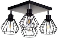 STROPNÉ ZÁVESNÉ LAMPY, BRILANTNÝ LOFT DRÔTENÝ LUSTER STROPNÉ ZÁVESNÉ LAMPY, BRILANTNÝ LOFT DRÔTENÝ LUSTER