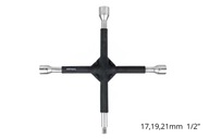Pogumovaný kľúč Phillips 17-19-21 mm 1/2" Pogumovaný kľúč Phillips 17-19-21 mm 1/2"