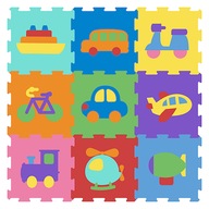 VZDELÁVACIE PENOVÉ PODLOŽKY VOZIDLÁ SMILY PLAY VZDELÁVACIE PENOVÉ PODLOŽKY VOZIDLÁ SMILY PLAY