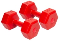 SET KOMPOZITNÝCH ČIN 2X3 KG SET fitness činiek pre fitness SET KOMPOZITNÝCH ČIN 2X3 KG SET fitness činiek pre fitness