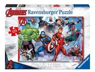 Ravensburger 2D detské puzzle: Avengers Giant 125 dielikov 5643