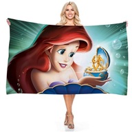PLÁŽOVÁ osuška Malá morská víla Ariel 3D PLÁŽOVÁ osuška Malá morská víla Ariel 3D