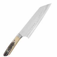 Ručne kovaný nôž Santoku Takeshi Saji Jelení roh 18