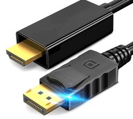 KÁBEL DISPLAYPORT KÁBEL na HDMI 4k DP-HDMI 1,8m