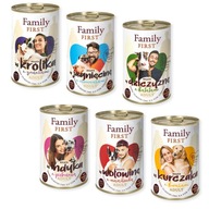 PRVÉ RODINNÉ MOKRÉ KRMIVO PRE PSY ZMES CHUTI 6X400G PRVÉ RODINNÉ MOKRÉ KRMIVO PRE PSY ZMES CHUTI 6X400G