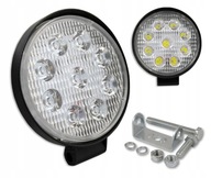 Okrúhla LED Pracovná lampa 10-30V 27W 9 LED Okrúhla LED Pracovná lampa 10-30V 27W 9 LED