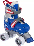 Nastaviteľné kolieskové korčule pre deti s tvrdou škrupinou NIJDAM Roller Rage 27-30