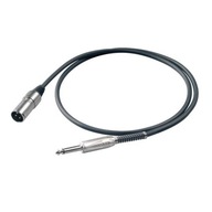 BULK220LU3 XLR kábel mikrofónu - Jack 3m Proel