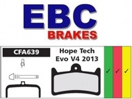 EBC spekané cyklobloky Hope Evo V4 CFA639HH EBC spekané cyklobloky Hope Evo V4 CFA639HH