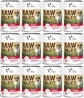 VetExpert Raw Paleo PUPPY Hovädzie mäso 12 x 400 g VetExpert Raw Paleo PUPPY Hovädzie mäso 12 x 400 g