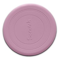 Silikónový scrunch disk - prášková ružová