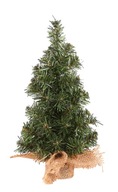 MALÝ vianočný stromček umelá JUTOVÁ ZELENÁ DEKORAČNÁ TRUBKA 30