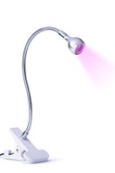UV LED lampa pre horné formy, 5W strieborná. Mini UV lampa napájaná cez USB. UV LED lampa pre horné formy, 5W strieborná. Mini UV lampa napájaná cez USB.