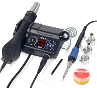 Spájkovacia stanica HOTAIR WEP 882D 2v1 BGA 750W + TRYSKA x3 + pasta FLUX Spájkovacia stanica HOTAIR WEP 882D 2v1 BGA 750W + TRYSKA x3 + pasta FLUX