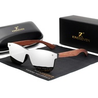 KINGSEVEN polarizačné slnečné okuliare UV400 Filter DREVENÝ 2024
