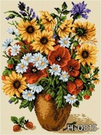 vyšívacia súprava plátno + niť 30*40cm - 8015 vyšívacia súprava plátno + niť 30*40cm - 8015