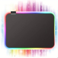 PODLOŽKA POD MYŠ HERNÝ STOL RGB LED podsvietená podložka PODLOŽKA POD MYŠ HERNÝ STOL RGB LED podsvietená podložka