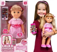 Bábika Natália so smartfónom rozpráva, chodí, spieva, INTERAKTÍVNA, 41 cm +3 roky Bábika Natália so smartfónom rozpráva, chodí, spieva, INTERAKTÍVNA, 41 cm +3 roky