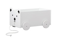Box na hračky na kolieskach, jazdiaci model BEAR