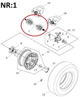 PREDNÁ HNANÁ NÁPRAVA Quad ACCESS 750i OEM! PREDNÁ HNANÁ NÁPRAVA Quad ACCESS 750i OEM!