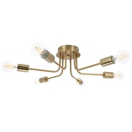 Závesné stropné svietidlo 6x E27 LED GOLD Závesné stropné svietidlo 6x E27 LED GOLD
