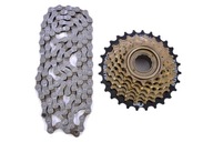 VOĽNOBLOK TZ500-7 RZ+REŤAZ HG40+LINK SHIMANO VOĽNOBLOK TZ500-7 RZ+REŤAZ HG40+LINK SHIMANO