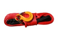 Syntetické lano Dyneema 8 mm 25 m + hák Syntetické lano Dyneema 8 mm 25 m + hák