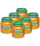 BoboVita Jablká s tekvicou SET 6x125g BoboVita Jablká s tekvicou SET 6x125g