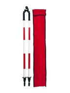 Bielo-červená dvojnožka - stojan GEO-MAX