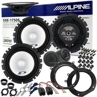ALPINE Dištančné podložky reproduktorov pre CITROEN JUMPY II FIAT SCUDO PEUGEOT EXPERT ALPINE Dištančné podložky reproduktorov pre CITROEN JUMPY II FIAT SCUDO PEUGEOT EXPERT