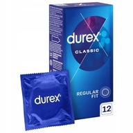 Durex Classic klasické hladké kondómy 12 ks