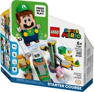 Štartovacia sada LEGO Mario 71387 Dobrodružstvá s Luigim